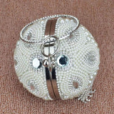 Luxury Ball Bags Designer Tote Women Bags Red Blue Pearl Crystal Handbags Tassels Shoulder Bags