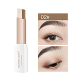 Lazy Eyeshadow Stick Stereo Gradient Shimmer Double Color Eye Shadow Pen Waterproof Easy to Wear Eyeshadow