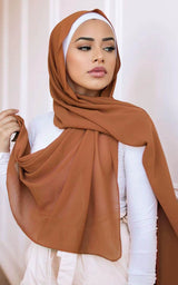 Muslim Chiffon Hijab Scarf Women 2020 Islam Scarves Solid Color Shawl Head Wrap Islamic Hijabs Headscarf Foulard Femme Musulman