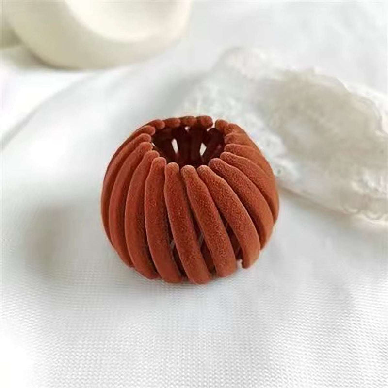 Ponytail Hair Rings Clips Hair Clips Women Bird Nest Shaped Hair Hairpin Simple Magic Lazy Braider Tool Women Hair Accessories G