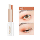 Lazy Eyeshadow Stick Stereo Gradient Shimmer Double Color Eye Shadow Pen Waterproof Easy to Wear Eyeshadow