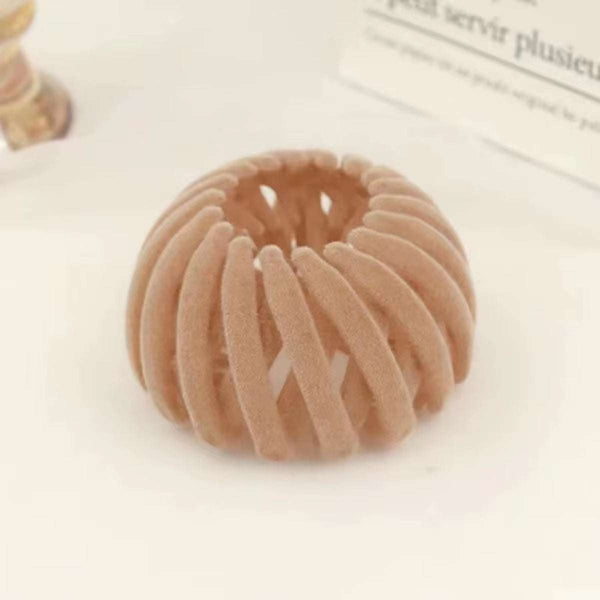 Ponytail Hair Rings Clips Hair Clips Women Bird Nest Shaped Hair Hairpin Simple Magic Lazy Braider Tool Women Hair Accessories G