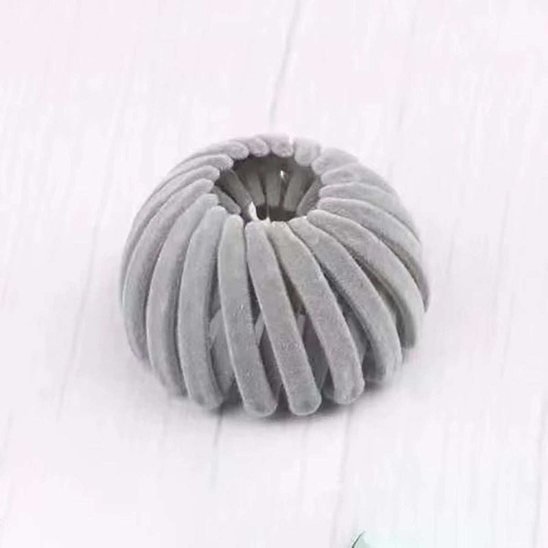 Ponytail Hair Rings Clips Hair Clips Women Bird Nest Shaped Hair Hairpin Simple Magic Lazy Braider Tool Women Hair Accessories G