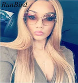 Fashion Women Sunglasses Cat Mirror Glasses Metal Cat Eye Sunglasses Women Brand Designer High Quality Square Style R058