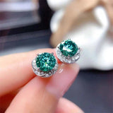 Vintage Green Cubic Zirconia