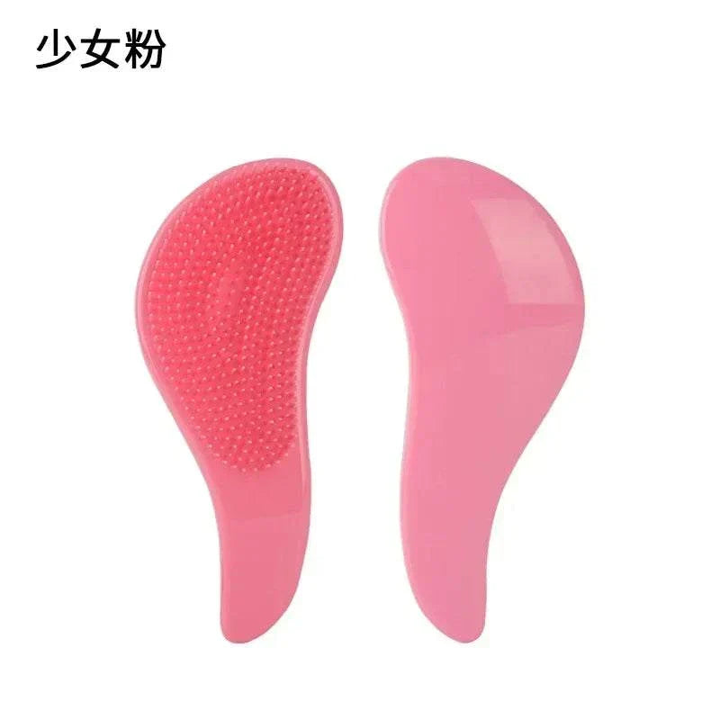Colorful TT Hair Brush Women Anti-Static Detangler Hair Care Comb Scalp Massge Reduce Hairloss Barber Accessories Styling Tools