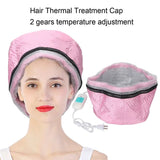 Thermal Treatment Hair Cap Heating Hair Steamer Care Accessories Bonnets for Women Hair Dryer Home Spa Salon Styling 110-220V