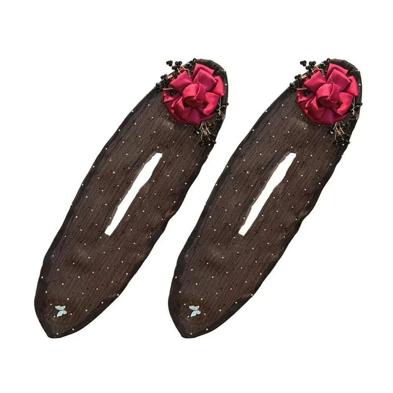 2Pcs Ball Hair Clip Bun Maker Hair Roller Curler Deft Bun Twister Shaper Long Hair Easy Fast Snap Roll Tool Styling Accessories