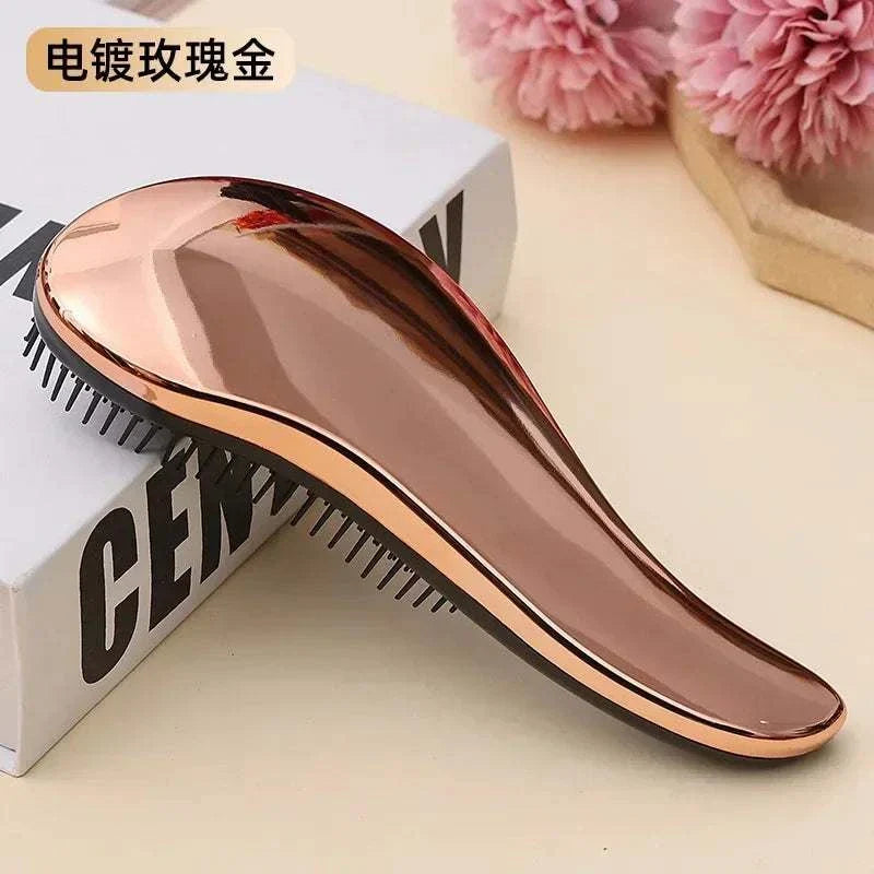 Colorful TT Hair Brush Women Anti-Static Detangler Hair Care Comb Scalp Massge Reduce Hairloss Barber Accessories Styling Tools