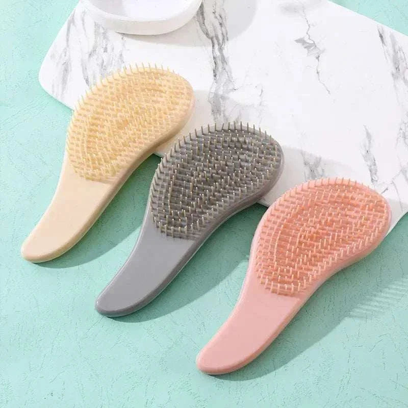 Colorful TT Hair Brush Women Anti-Static Detangler Hair Care Comb Scalp Massge Reduce Hairloss Barber Accessories Styling Tools