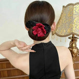 2Pcs Ball Hair Clip Bun Maker Hair Roller Curler Deft Bun Twister Shaper Long Hair Easy Fast Snap Roll Tool Styling Accessories