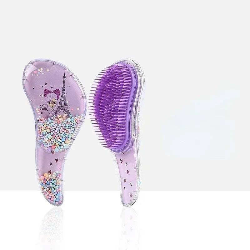 Colorful TT Hair Brush Women Anti-Static Detangler Hair Care Comb Scalp Massge Reduce Hairloss Barber Accessories Styling Tools