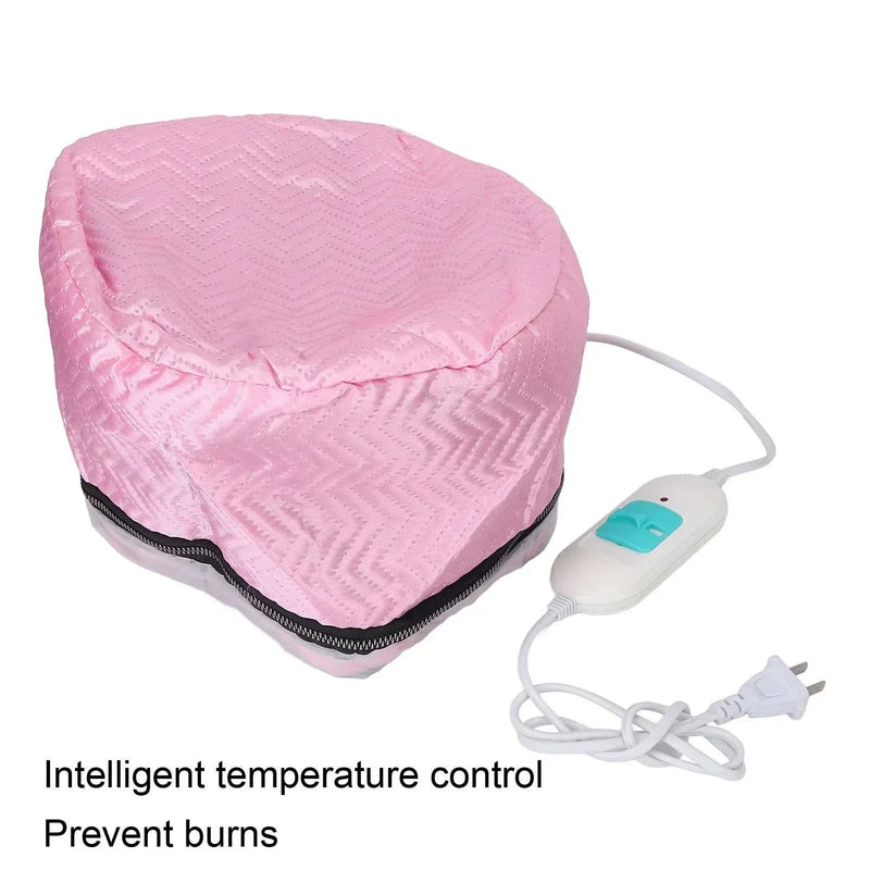 Thermal Treatment Hair Cap Heating Hair Steamer Care Accessories Bonnets for Women Hair Dryer Home Spa Salon Styling 110-220V