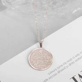 Islamic Religion Muslim Allah Quran Water Drop Shape Pendant Necklace for Women Fashion Charm Amulet Jewelry Ramadan Gift