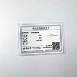 Elegant Geometry Egg Shape Crystal 925 sterling silver ring with AAAAA zircon stone and 18K gold plating certification card