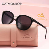 CATMONROE 1Pcs Women Sunglasses Optional Color round Lens Lightweight Comfort Driving Casual Commute UV400 Polarized Sunglasses