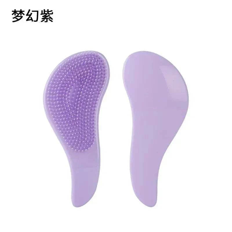 Colorful TT Hair Brush Women Anti-Static Detangler Hair Care Comb Scalp Massge Reduce Hairloss Barber Accessories Styling Tools