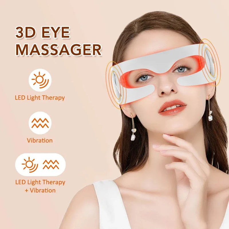 Electric Eye Massager anti Wrinkle Aging Eye Care Beauty Tool Massage Rechargeable Eye Fatigue Relief Device