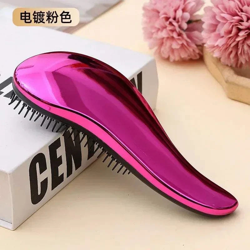 Colorful TT Hair Brush Women Anti-Static Detangler Hair Care Comb Scalp Massge Reduce Hairloss Barber Accessories Styling Tools