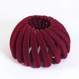 Ponytail Hair Rings Clips Hair Clips Women Bird Nest Shaped Hair Hairpin Simple Magic Lazy Braider Tool Women Hair Accessories G