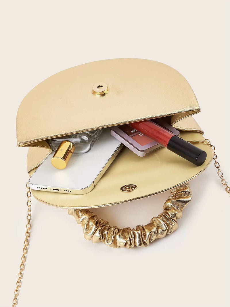 Gold Clutch Bag