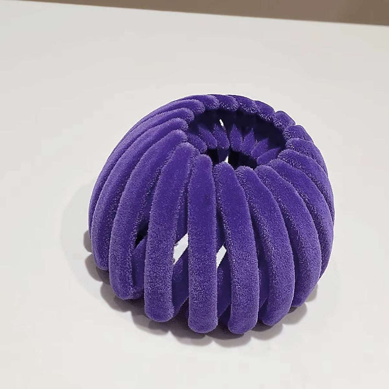 Ponytail Hair Rings Clips Hair Clips Women Bird Nest Shaped Hair Hairpin Simple Magic Lazy Braider Tool Women Hair Accessories G